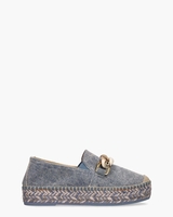 2041 Jeansblauw Damesloafers