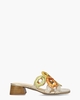 21036 Goud/Multicolor Damesslippers