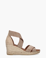 2107 Taupe/Brons Damessandalen