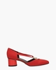 50819 Rood Damespumps