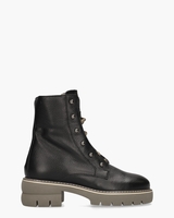 6381 Zwart Dames Enkelboots