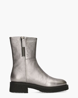 6384 Zilver Dames Enkelboots