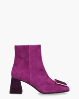 6537 Roze/Paars Dames Enkelboots