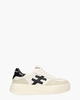 A035 Off-White/Zwart