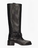 A5746 Zwart Damesboots
