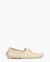 A8571 Off-White Dames Veterschoenen