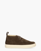 AG115 Donkerbruin Heren Veterboots