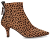 AGL D239501 Bruin/Zwart Dames Enkelboots