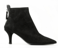 AGL D239501 Zwart Dames Enkelboots