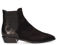 AGL D530550 Zwart Dames Chelseaboots