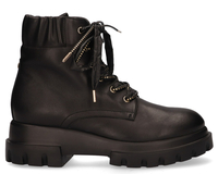 AGL D756549 Zwart Dames Veterboots