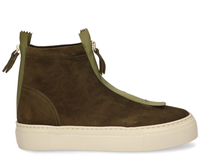 AGL Maeva D925559 Groen Dames Enkelboots