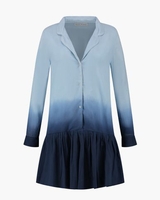 Alma Blauw Dames Jurk