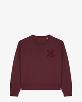 Alma Bordeauxrood Damessweater