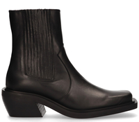 Alohas Ranch Zwart Dames Enkelboots
