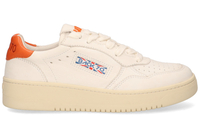 Back 70 Slam L Off-White/Oranje Damessneakers