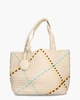 BAG06D Beige/Multicolor Tas