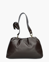 bAGL Clutch Maxi Donkerbruin Tas