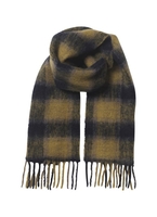 Becksondergaard Check Ibbia Scarf Blauw/Geel Sjaal