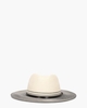 Bella Off-White/Zwart Hoed