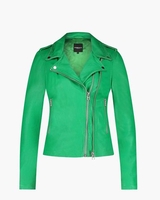 Biker 513 Groen Damesjacket