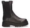 Bronx Groov-y Zwart Dames Chelseaboots