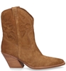 Bronx Low-Kole Bruin Dames Enkelboots