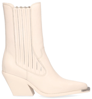 Bronx Low-Kole Metal Toe Off-White Dames Chelseaboots