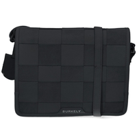 Burkely Even Elin Double Pocket Flap Zwart Tas