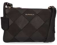 Burkely Even Ella Double Pocket Zip Zwart Tas