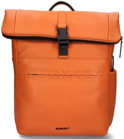 Burkely Moving Maddox Backpack Rolltop Oranje Tas