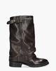 C14305 Donkerbruin Damesboots