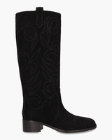 Cala Zwart Damesboots