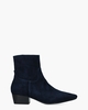 Carabella Donkerblauw Dames Enkelboots