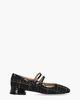 Cardiff Zwart/Wit Damesloafers