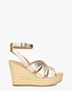 Careena Sandal Pale Gold Metallic Damessandalen
