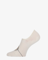 Carol 2-Pack Off-White/Beige Dames Sneakersokken