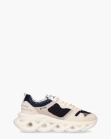 Cassandra Off-White/Blauw