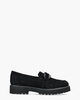 Celestina Zwart Damesloafers