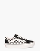 Checkerboard Old Skool Platform Zwart/Wit