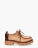 CHI211791 Bruin Dames Veterschoenen