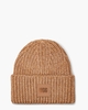 Chunky Rib Beanie Camel Muts