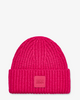 Chunky Rib Beanie Cerise Muts