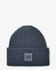 Chunky Rib Beanie Dark Wave Muts