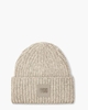Chunky Rib Beanie Grijs Damesmuts