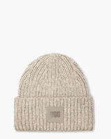Chunky Rib Beanie Grijs Damesmuts