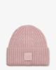 Chunky Rib Beanie Mauve Muts