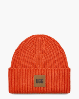 Chunky Rib Beanie Orange Soda Muts