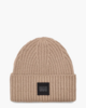 Chunky Rib Beanie Putty Muts