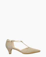 Churro Goud Damespumps